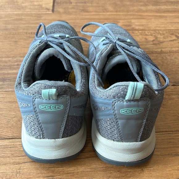 Keen Terradora II Waterproof Low Hiking Shoes Steel Gray / Ocean Wave Size 10.5 - Picture 10 of 13